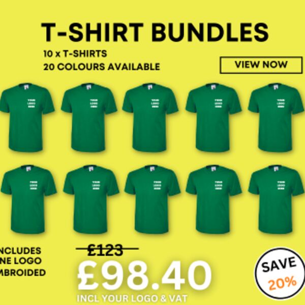 10 x Classic T-shirt Bundle Thumbnail